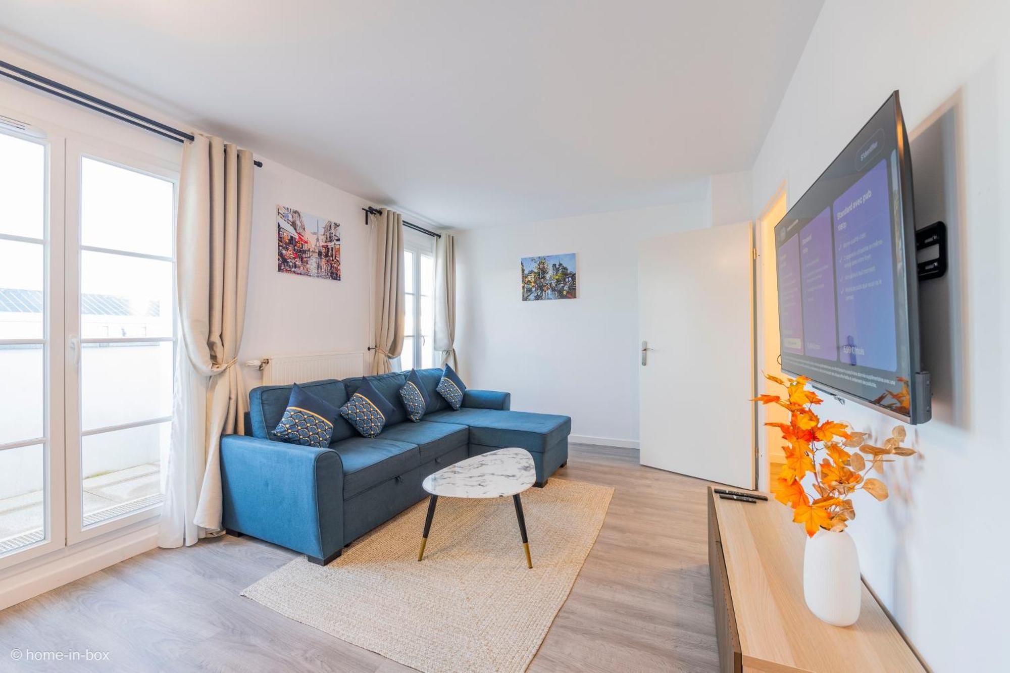 Le Cartier Appt F3, 7Mn Disneyland, Parking,Terrace Serris Dış mekan fotoğraf