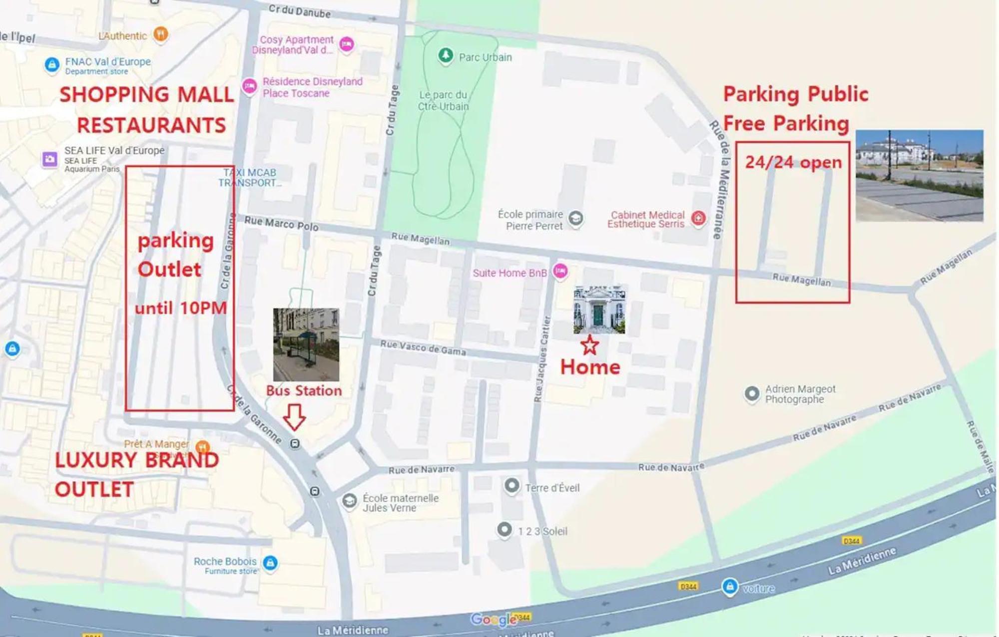 Le Cartier Appt F3, 7Mn Disneyland, Parking,Terrace Serris Dış mekan fotoğraf