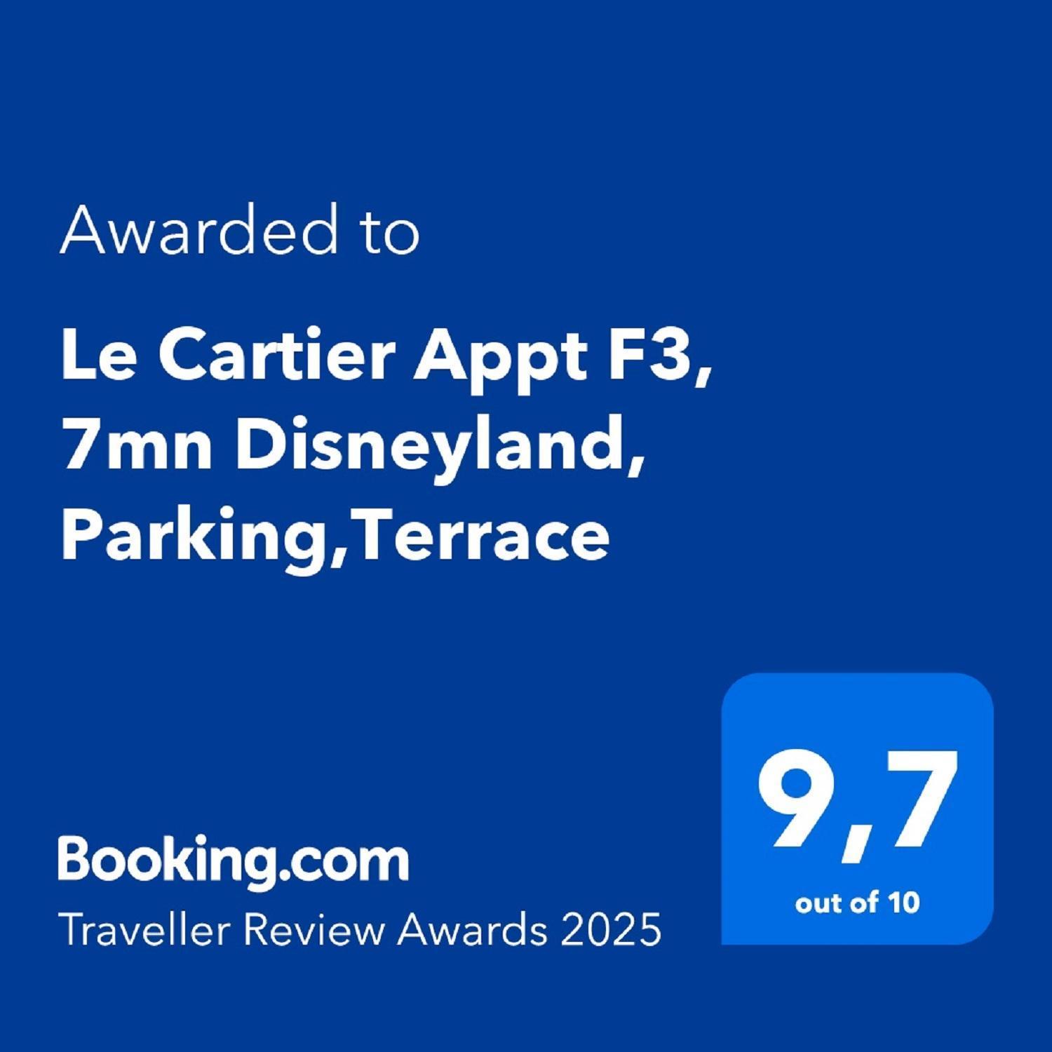 Le Cartier Appt F3, 7Mn Disneyland, Parking,Terrace Serris Dış mekan fotoğraf